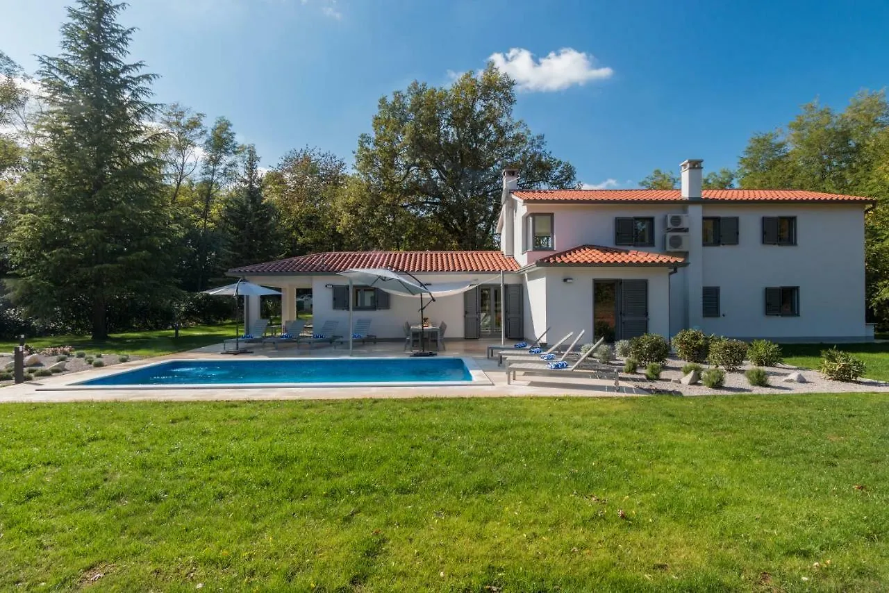 Villa Stepancic - Large Garden And Heated Pool Labin Horvátország